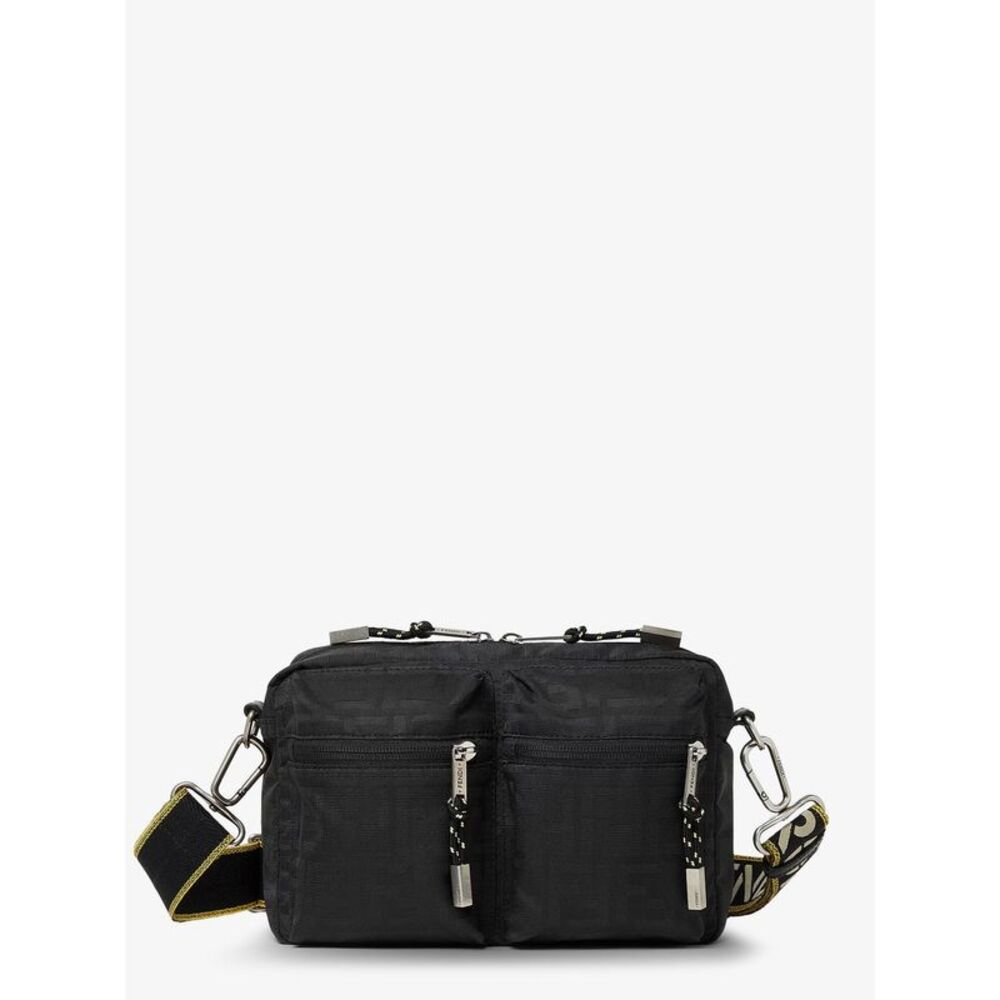 Fendi Men Camera Case Superlight Ff Zucca Fabric Crossbody Bag